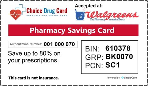 walgreens smart savings discount card|Walgreens discount card for pharmacies.